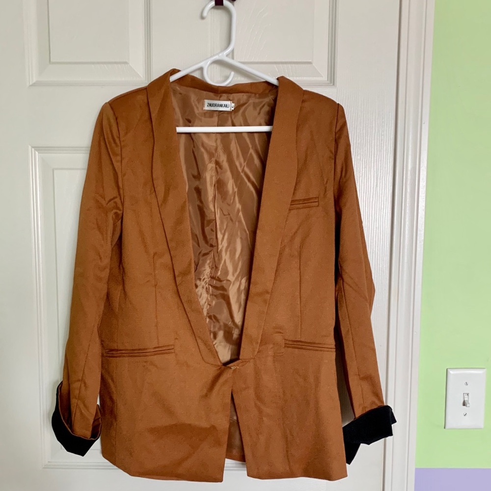 Never worn long blazer